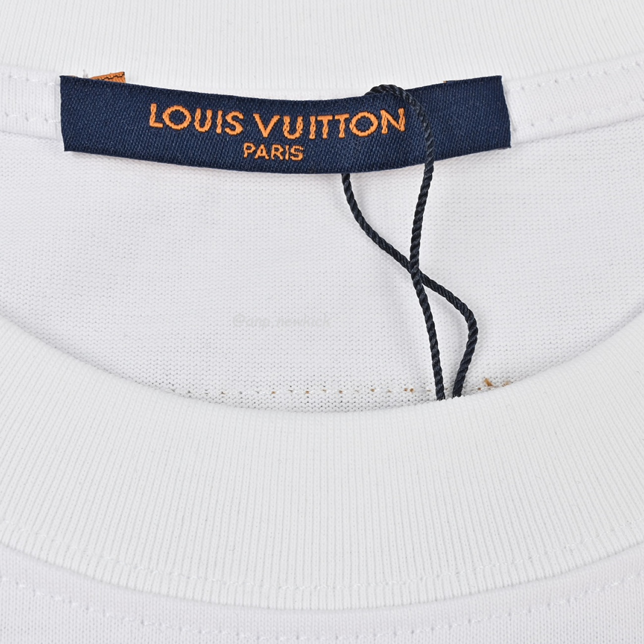 Louis Vuitton Classic Alphabet Digital Direct Spray Round Neck Short Sleeve T Shirt (5) - newkick.app